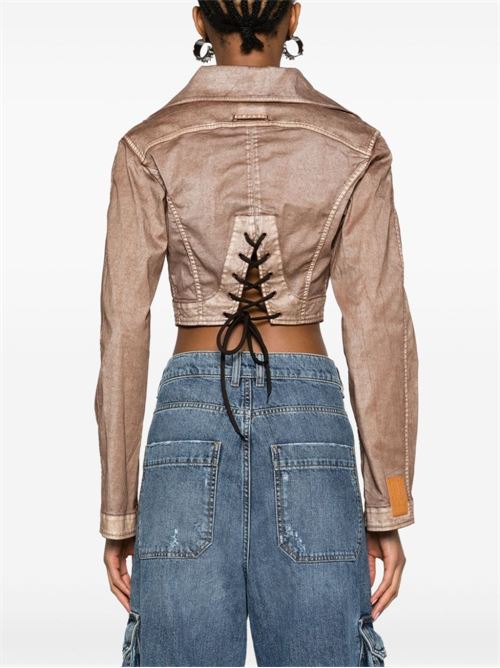 Cotton biker jacket JEAN PAUL GAULTIER | FVE017TPD0056003